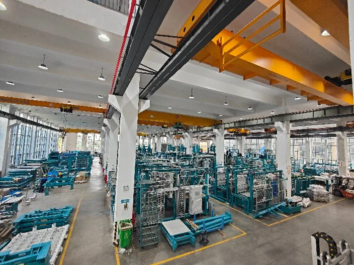 ALESSIO machinery assembly floor